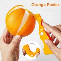 Orange Peeler Stripper สีส้มอุปกรณ์ Peeling มีดมัลติฟังก์ชั่ Grapefruit มะนาวส้มเครื่องตัดผักผลไม้เครื่องมือ 1