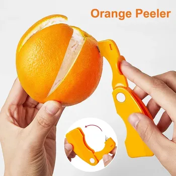 Orange Peeler Stripper สีส้มอุปกรณ์ Peeling มีดมัลติฟังก์ชั่ Grapefruit มะนาวส้มเครื่องตัดผักผลไม้เครื่องมือ 1