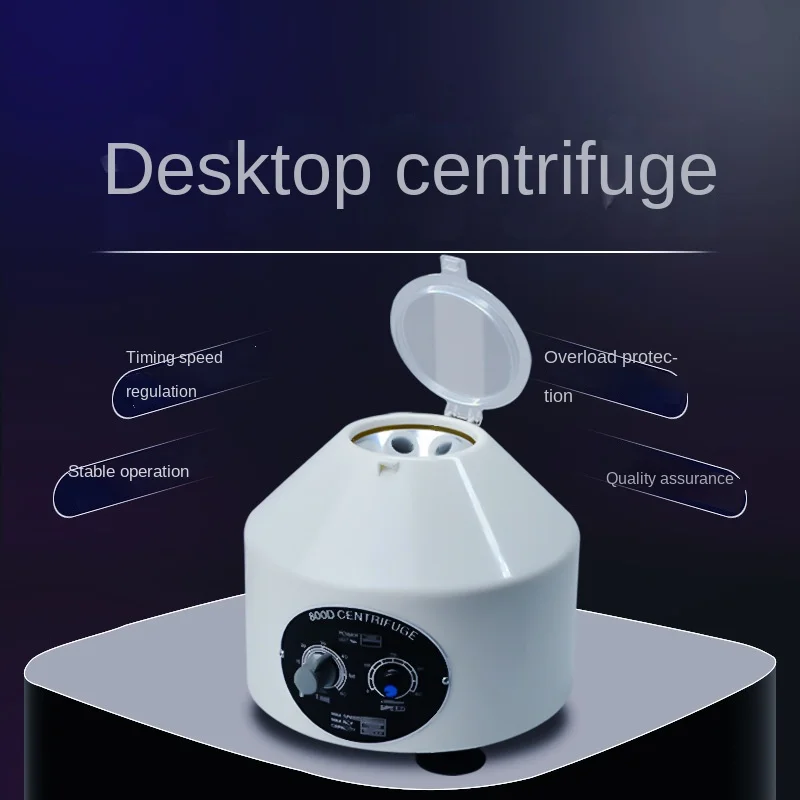 Portable Medical Electric Mini Low Speed Centrifuge Machine for Lab 800D Centrif
