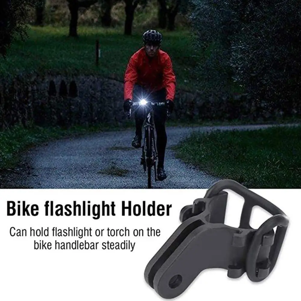 

Adjusted Bicycle Light Torch Flashlight Holder Clip Mount Bracket For Road Bike Cycling For Gopro Camera Mount Holder Black K6P9