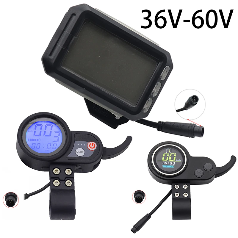thumbnail interactive-video image 1 of LCD Display Dashboard For Electric Scooters For G Booster 36V-60V E 1 of 11