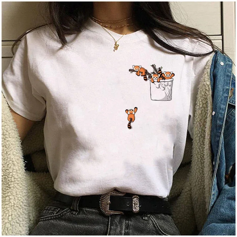 thumbnail image 1 of Camiseta con estampado sencillo y bonito para niños, niñas y adolescentes, ropa de verano para niños, camiseta con estampado divertido de dibujos animados, camiseta de algodón a la moda para niños y e, 1 of 5