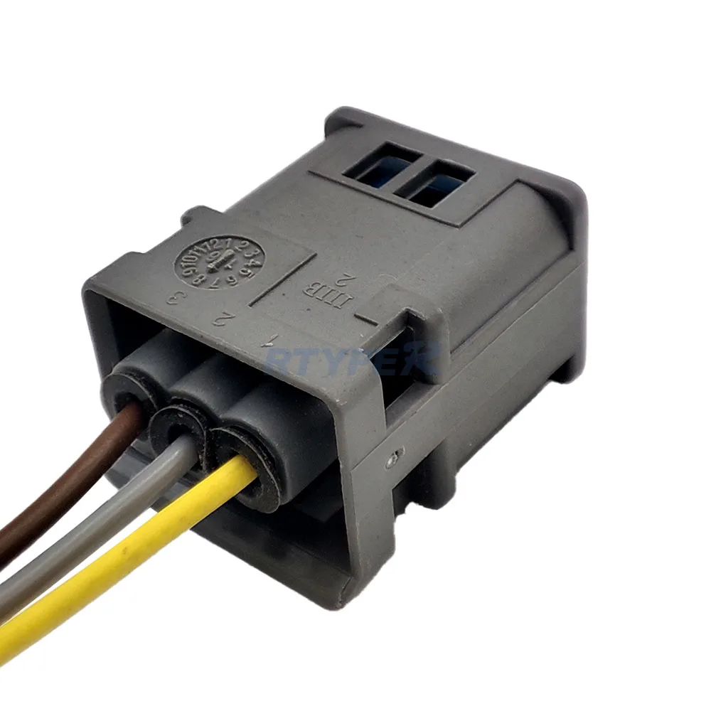 Micro Traders 1W7T-14A464-MA - Arnés de reparación de bobina de encendido de 3 pines, compatible con Ford Focus Coil Plug Cable de reparación de 28 cm