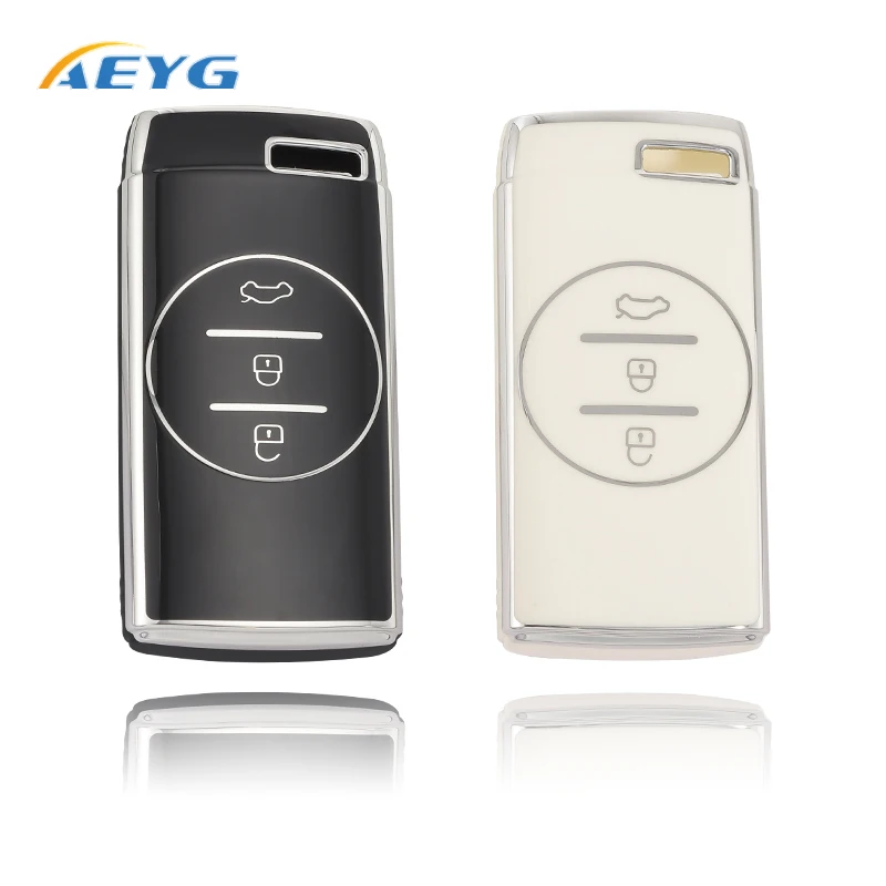 

TPU Car Remote Key Cover Case For Chery Tiggo 8 Arrizo 5 7 Pro EQ7 5x 3x Tiggo 7 Pro Gx Exeed Car Keychain Accessories