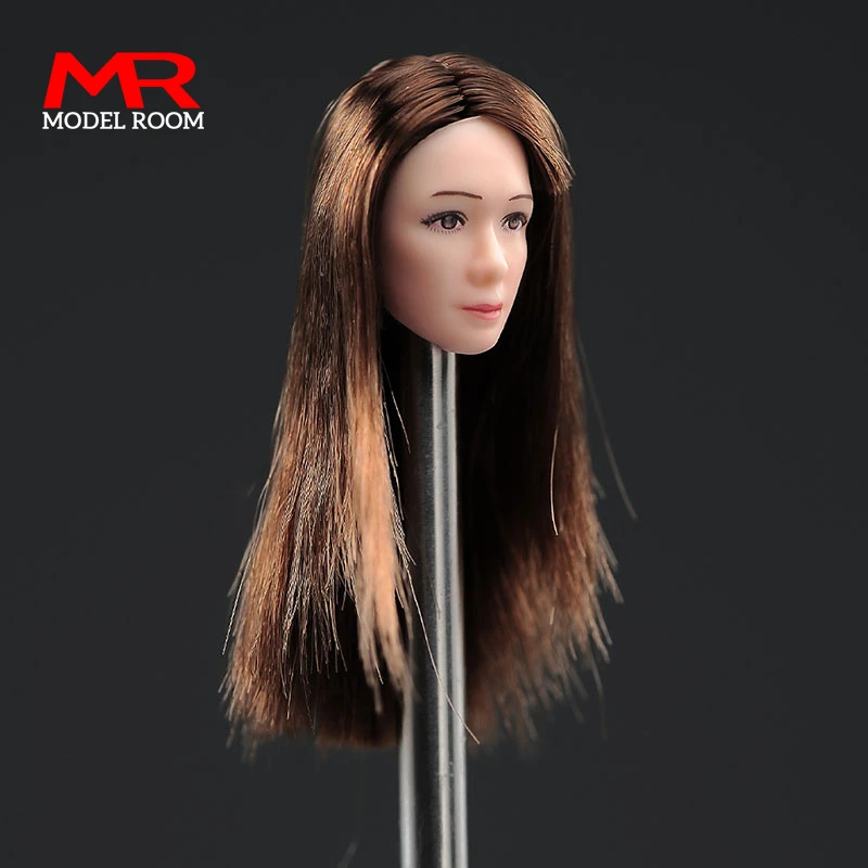 1/6 フィギュア 女性ヘッド 植毛タイプ 超美人 TBLeague/Phicen/Jiaou