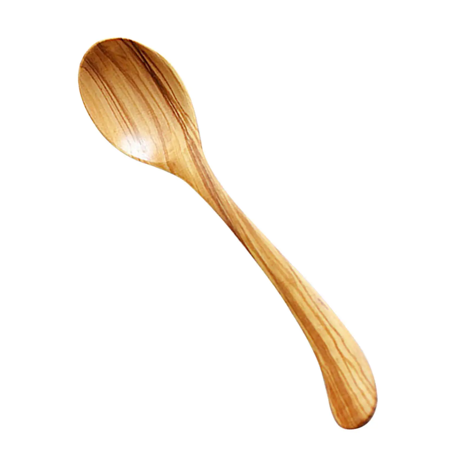 Wood Corner Spoon Food Serving Utensils Stirring Wood Cutlery Honey Spoon Wooden Cooking Spoon for Kitchen Travel Hiking Home