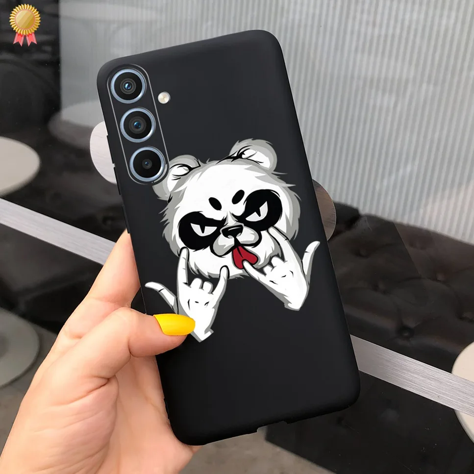 For Samsung Galaxy A24 A 24 4G Case 3D Cute Shockproof Silicone Cartoon Back Cover For Samsung A24 SM-A246M A2 4 5G Funda
