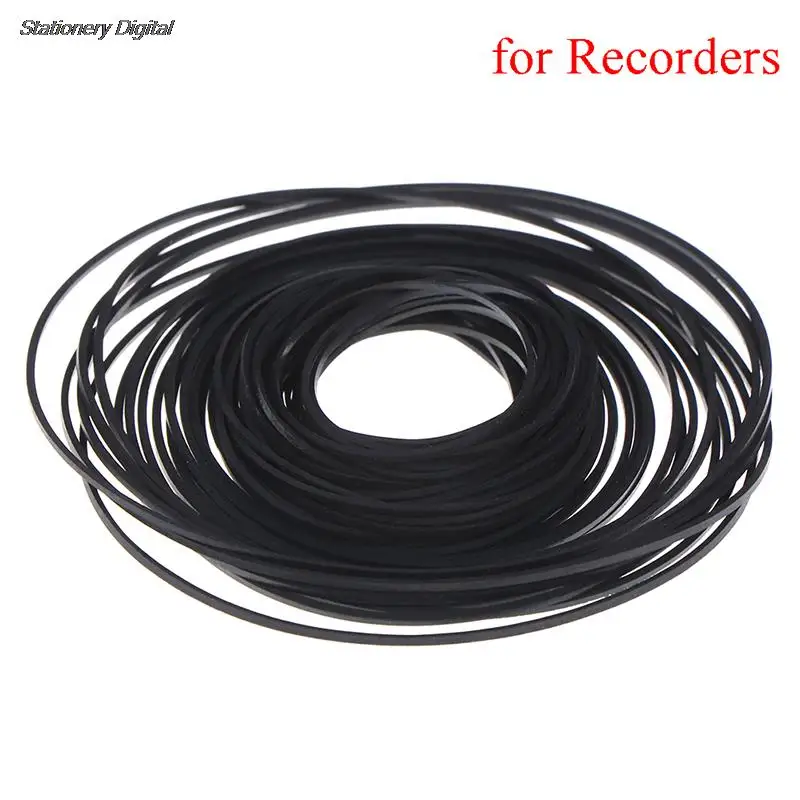 1Pack Universal 40-135Mm Mix Cassette Tape Machine Belt New Assorted Common Belt For Recorders Walkman Dvd Drive