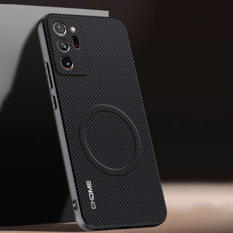 Luxury Car Magnetic Holder Phone Case with TPU Silicone Back Cover