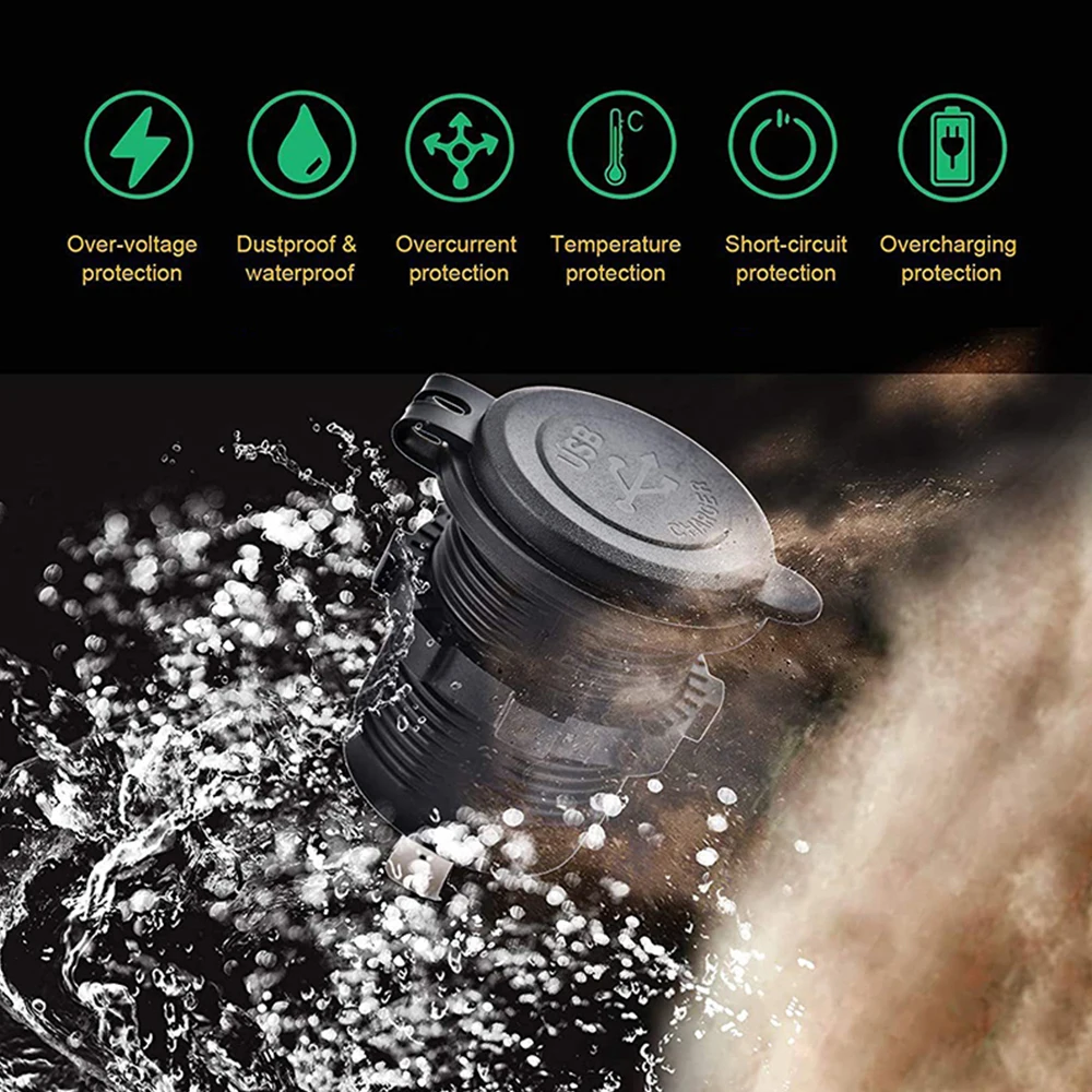 Car Charger PD Dual QC3.0 USB