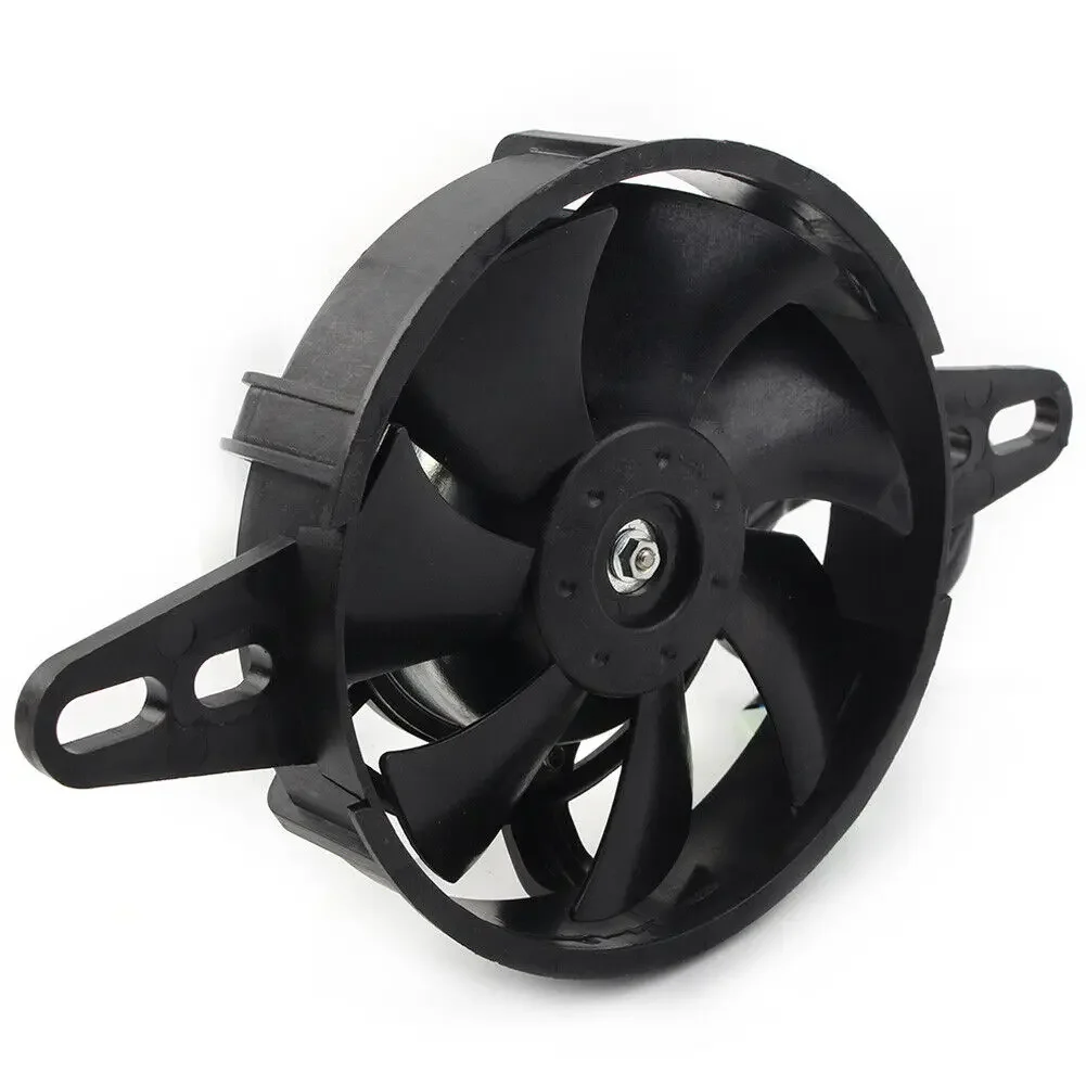 Motorcycle Oil Cooler Water Electric Radiator Thermal Cooling Fan For 150cc 200cc 250cc ATV Quad UTV Buggy Go Kart Modified Part