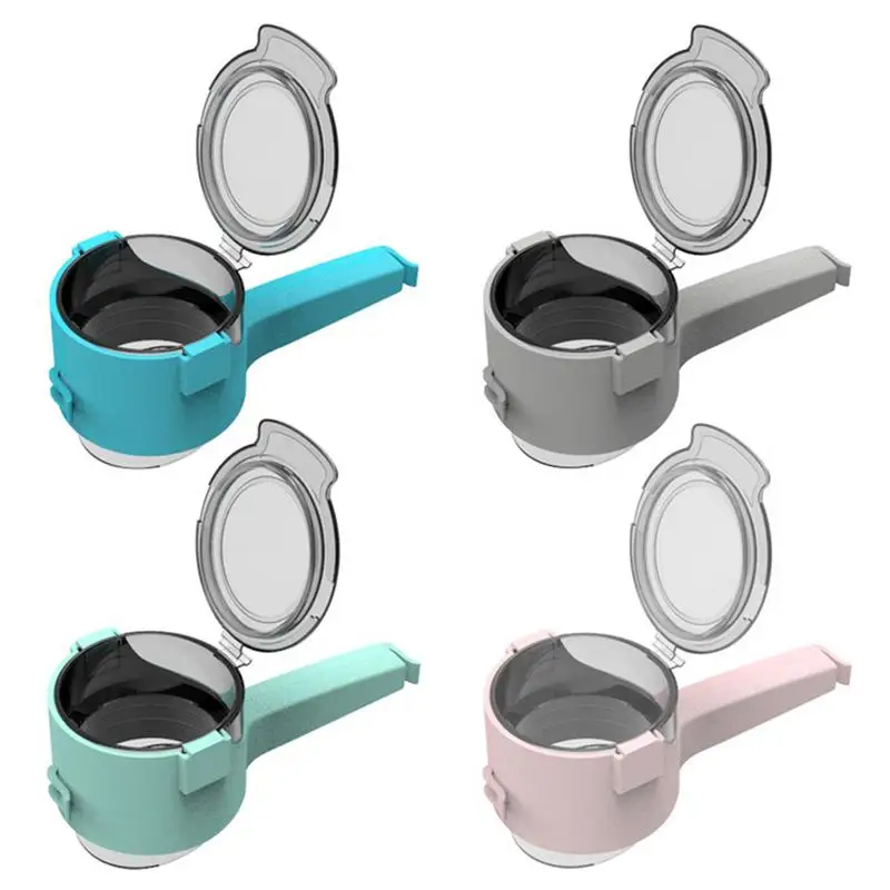 

Food Bag Clips 4-Piece Set Portable Snack Bag Sealing Clips Moisture Sealing Clamp For Pouring Snacks Small Potato Chips