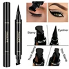 Big Seal Stamp Liquid Eyeliner Pen Waterproof Fast Dry Black Eye Liner Pencil With Eyeliner Cosmetic Double-ended Eyeliner 1