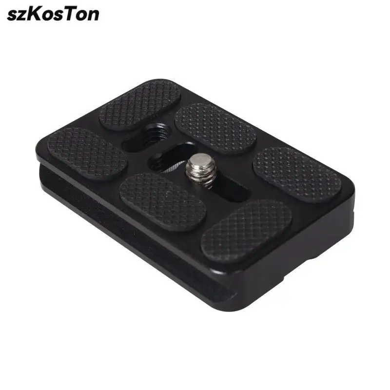 Aluminum Quick Release Tripod Plate with 1/4'' Screw