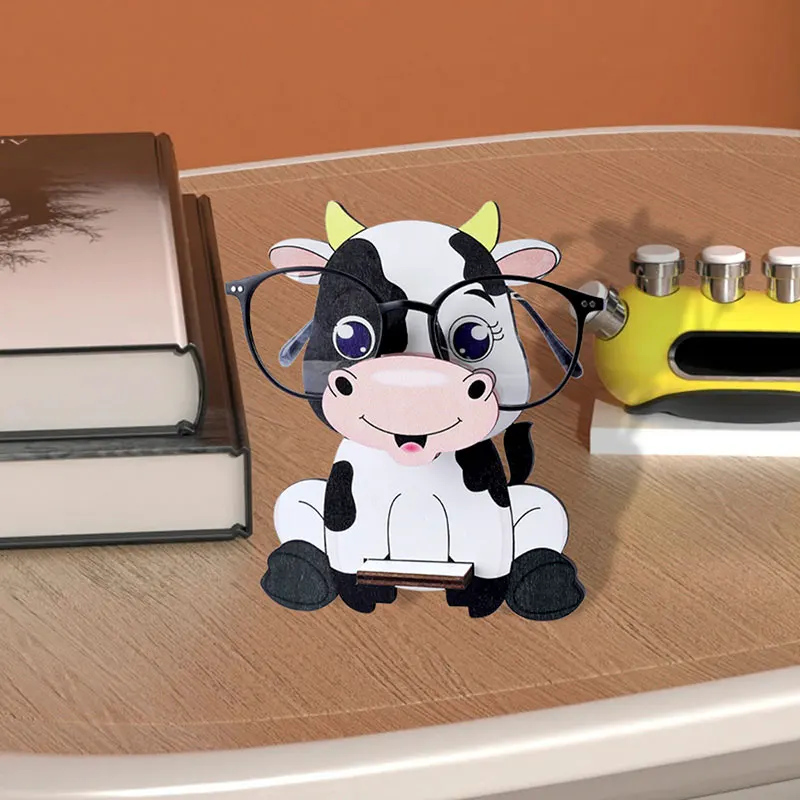 Деревянная полка для очков с 3d-изображением животных | AliExpress
