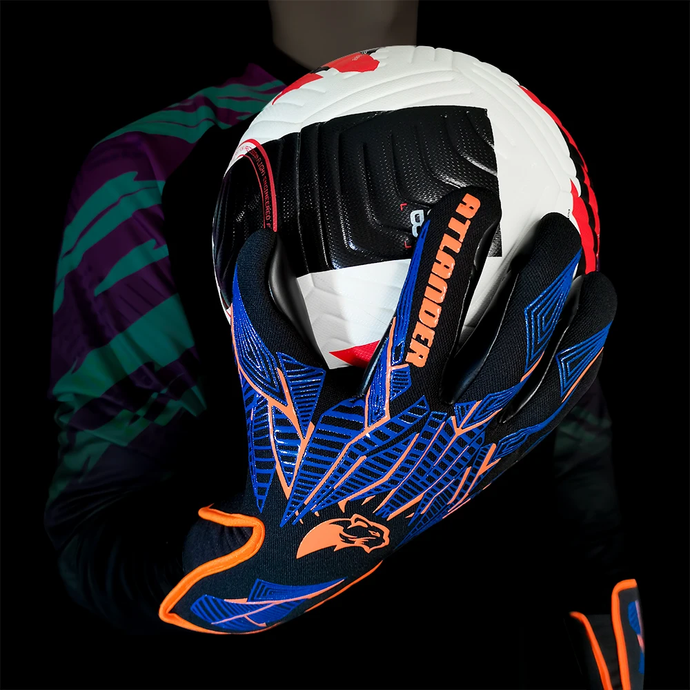 Fußball Torhüter Handschuhe Kind Erwachsenen Fußball verdickt Latex starken Griff Torwart Training Match Kinder Torhüter dauerhafte Handschuhe – Detail 32