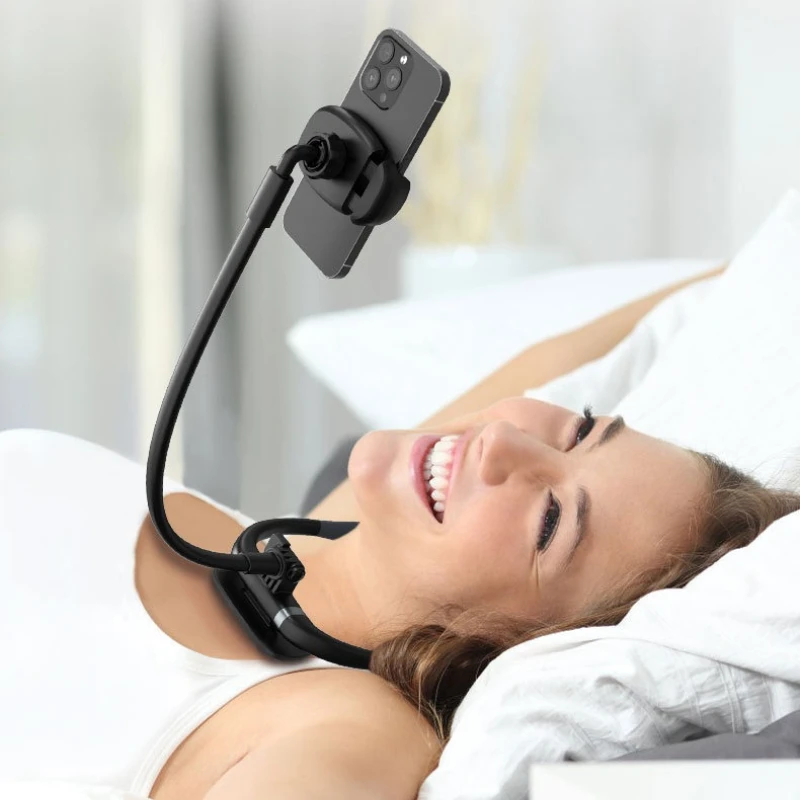 Hands-Free Adjustable Neck Mount Phone Holder