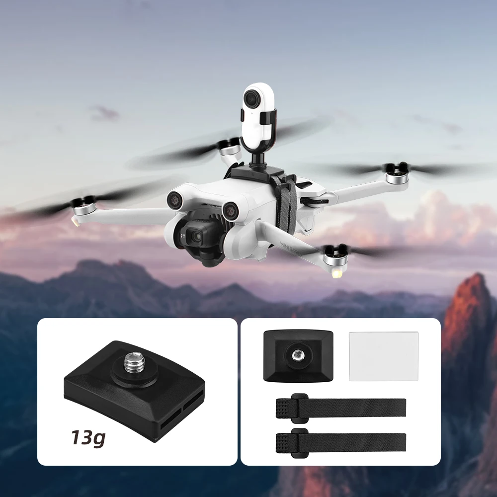 

Верхний удлинитель кронштейн держатель для камеры DJI Mavic MINI 3 PRO/2/Air2/Mini 1/2 заполняющий свет Дрон универсальные аксессуары