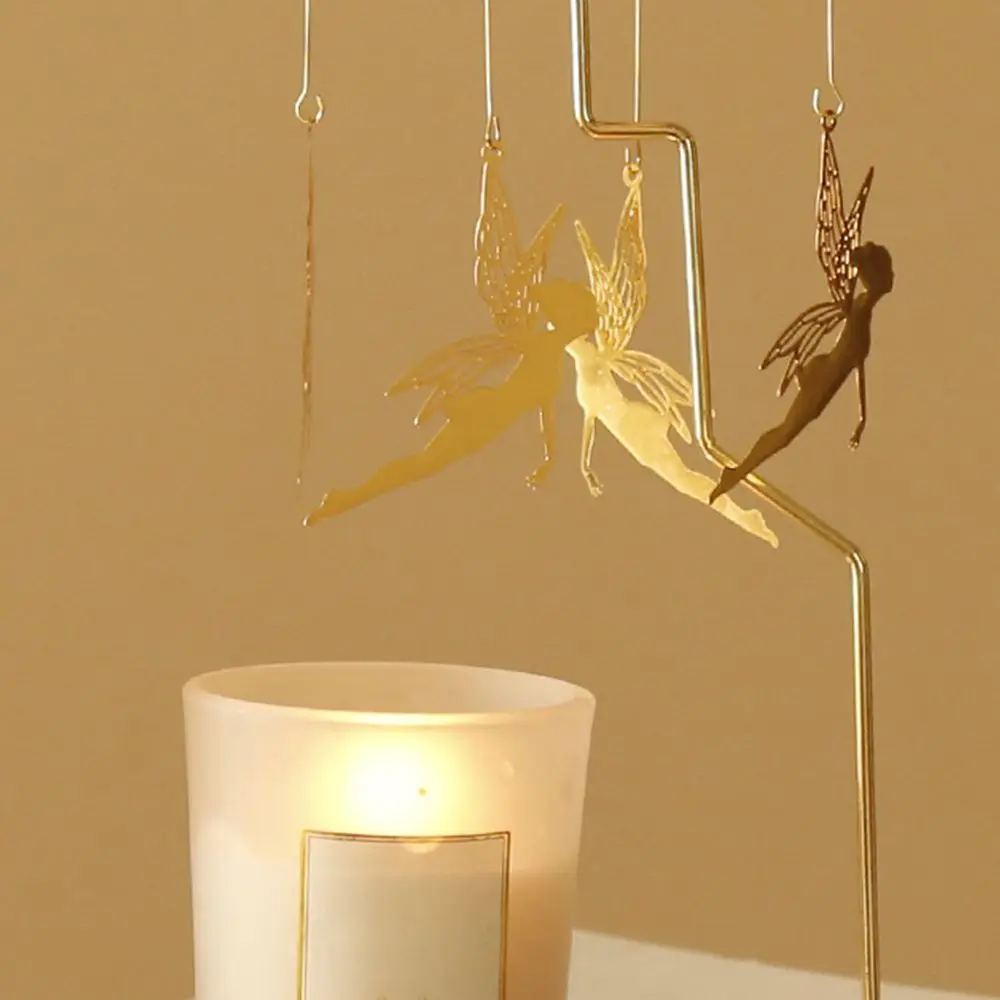 Romantic Tealight Metal Wedding Party Spinning Rotating Candlestick Candle Holder candle holders