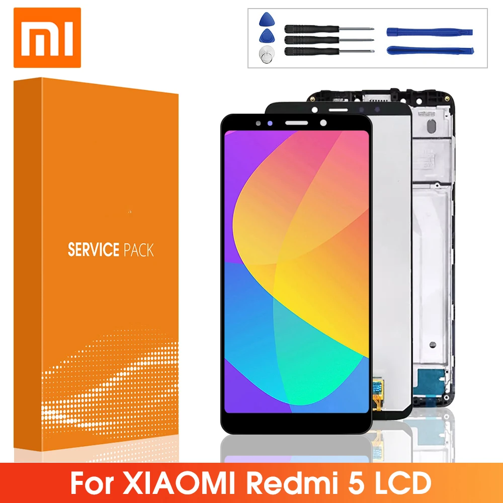 

Original LCD For Xiaomi Redmi 5 LCD Display Touch Screen Replacement with Frame For Redmi 5 LCD Assembly MDG1 MDTI MDI1 Screen