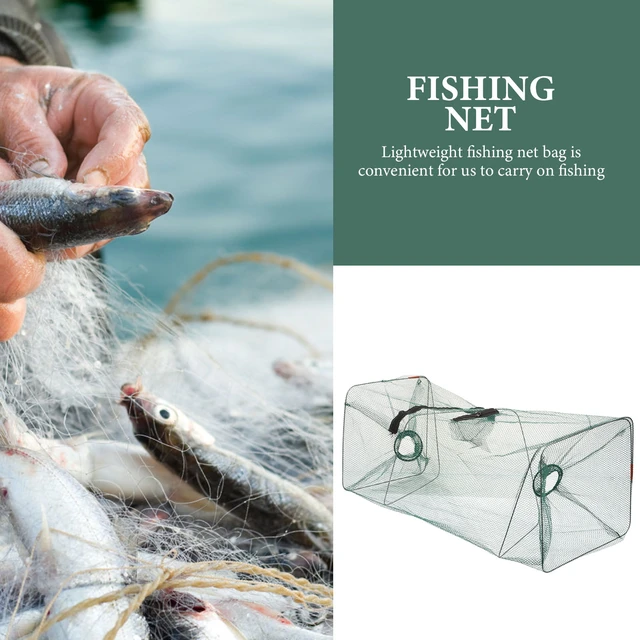 Fishing Shrimp Trap Lure Replaceable Fishing Net Shrimping
