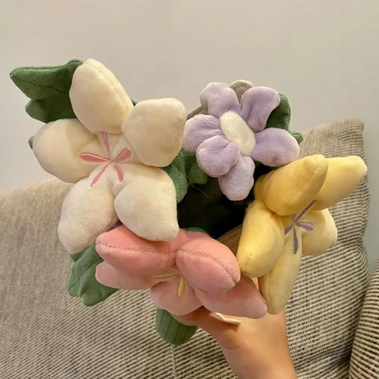 Jellycats Hand Bouquet Plush Doll Valentine's Day Gifts Plush Toy Romantic Wedding Decorations Anniversaries Lovely Gifts
