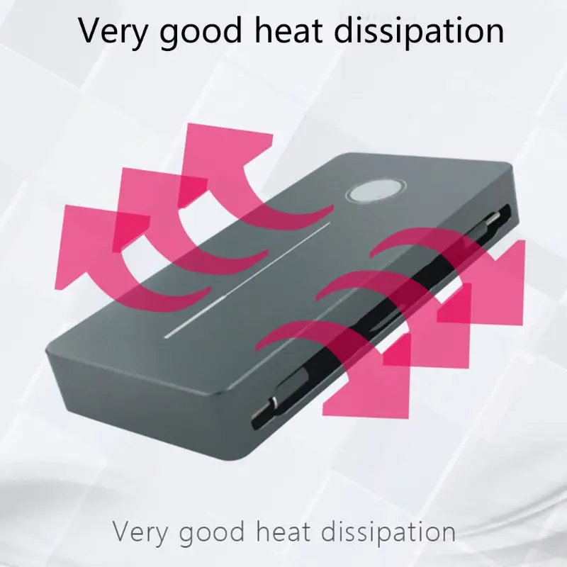 Tthunderbolt 3 m.2 nvme 20Gpbs Portable External Enclosure NVME TO  Type C3.1 USB3.1 M.2 PCIE U.2 SSD aluminium case