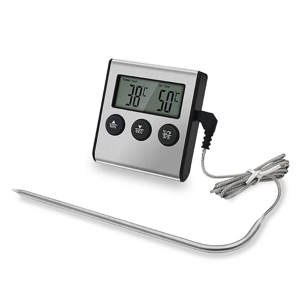 Keuken Thermometer Remote Keuken Koken Voedsel Vlees Thermometer Met Probe Voor Bbq Roker Grill Oven Gereedschappen| | - AliExpress