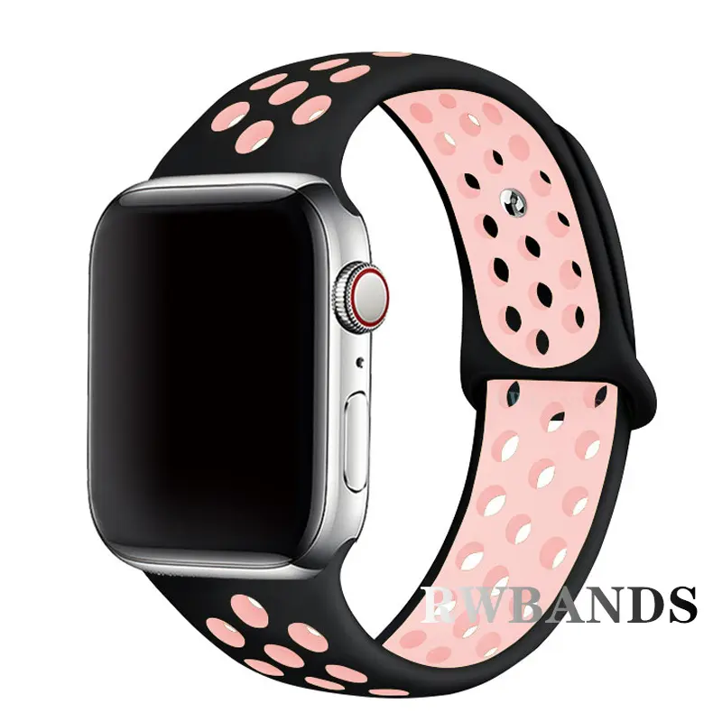 Sport Strap for Apple Watch Band 46mm 44mm 40mm 42-38-41mm 45mm Breathable Bracelet iWatch Series 10 9 8 7 6 SE 5 3 Ultra 2 49mm - Image 53