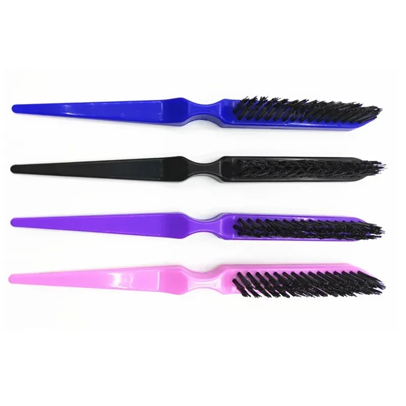 1 Pcs Pro Salon Hair Brushes Comb Slim Line Teasing Back Combing Hair Brush Slim Line Styling Tools DIY Kit Wholesale Hair Combs 4