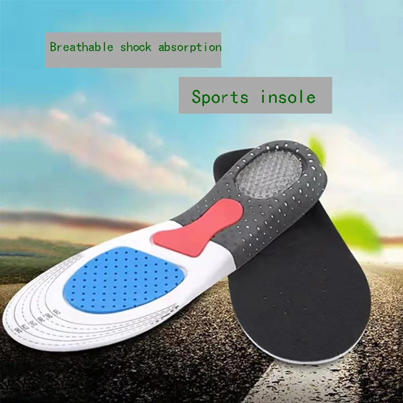 Description Picture 6 of itemCuttable Silicone Insoles for Shoe Men Women Orthotic Arch Support Sport Shoe Pad Soft Running Insert Cushion Memory Foam Insole
