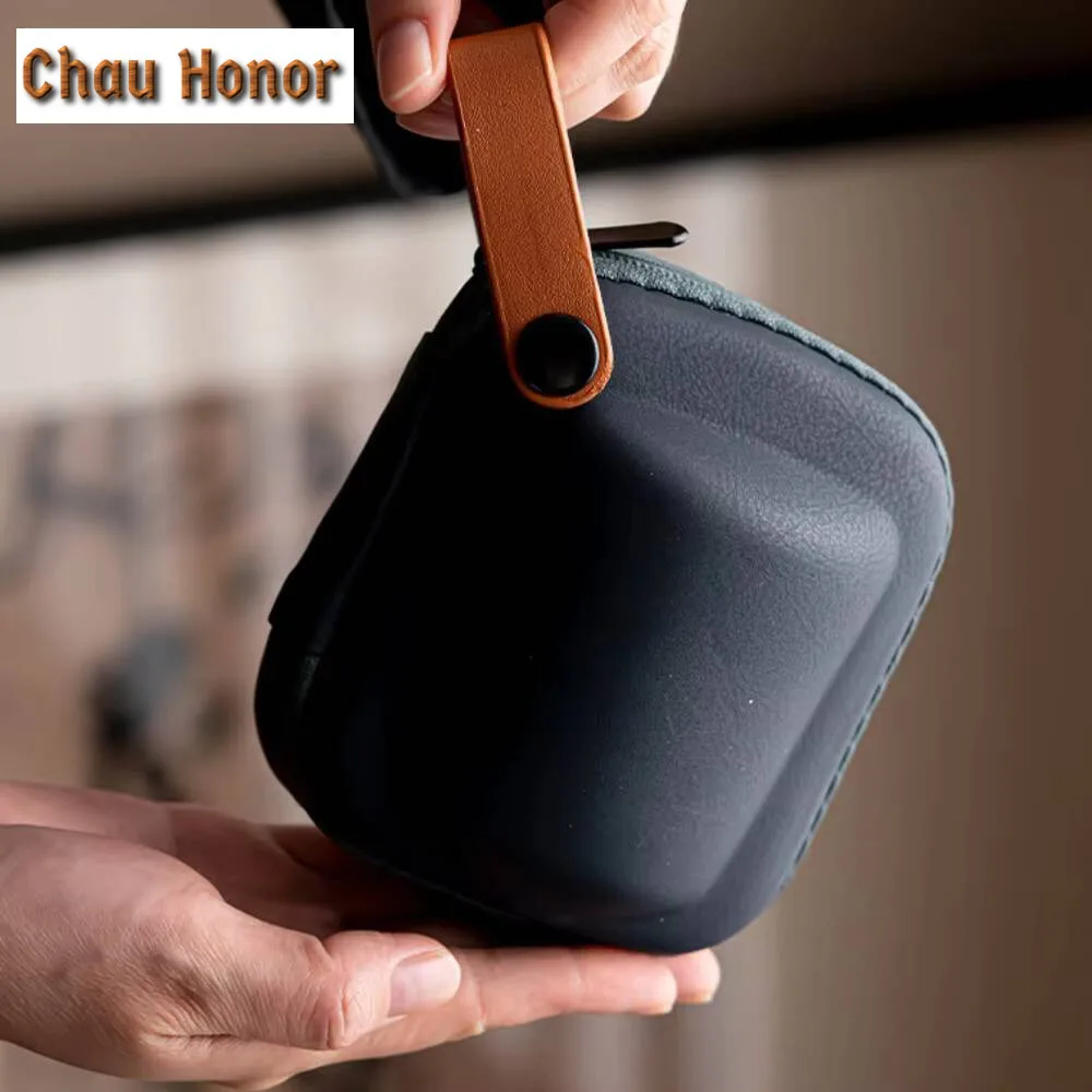 Handdrawn Bamboo Porcelain Tea Set Kit Japanese Tea Tools Set 1 Pot 2 Cups Tea Maker Camping Travel Tea Set Stock Bags Cha Gift