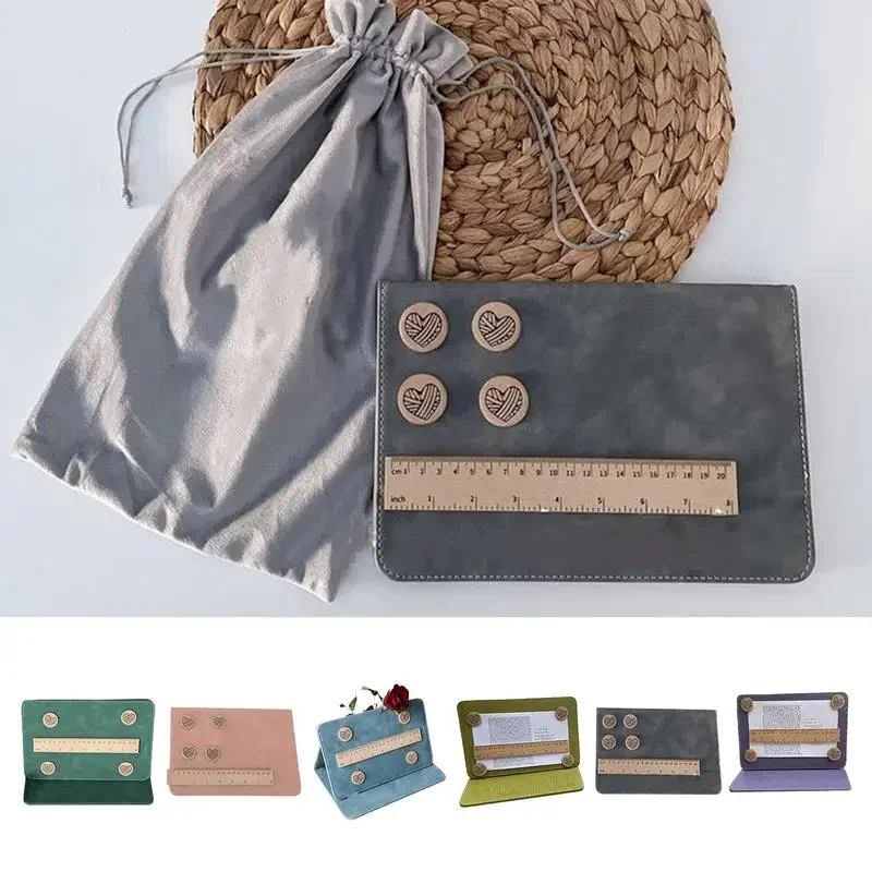 Crochet Chart Holder Crochet Pattern Keeper Easy To Use Foldable Portable Magnetic For Knitting