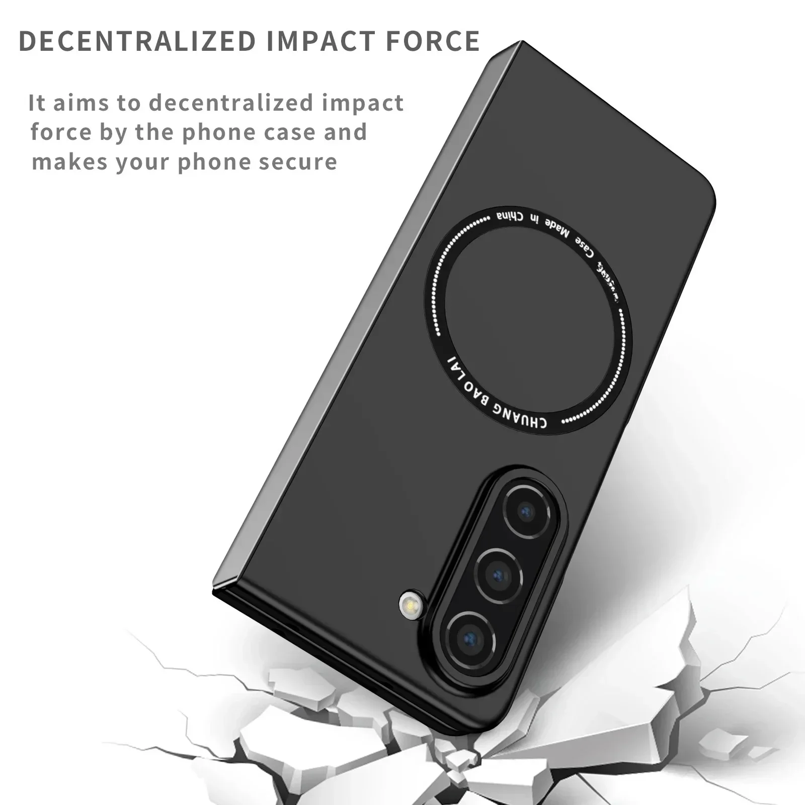 Sleek Magnetic Wireless Charging Fashion Case