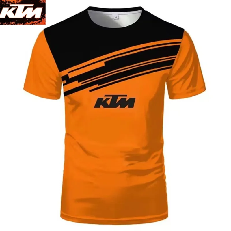 여름 KTM 내리막 저지 반팔 산악 자전거 티셔츠 오프로드 DH 오토바이 저지 모토 크로스 사이클링 저지