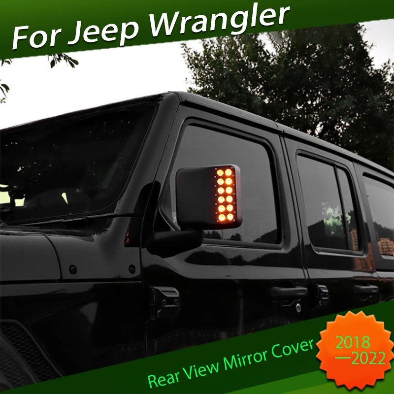 

Фонарь подходящий для Jeep JK JL Wrangler 2007 2008 2009-2022, Модифицированная лампа рулевого управления с дневным ходом