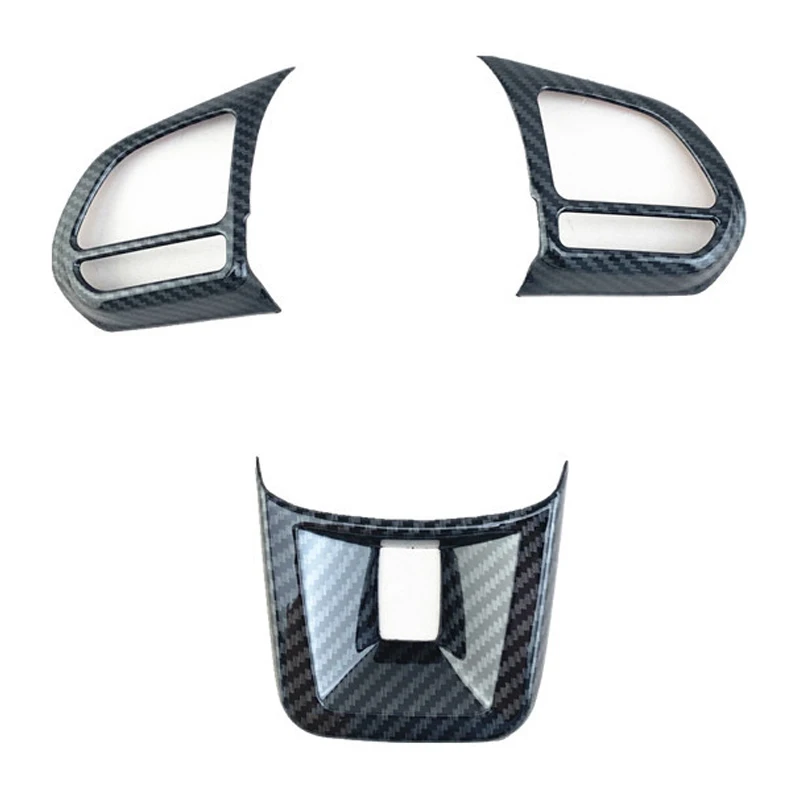 ABS Car Steering Wheel Button Cover 3Pcs/Set For MG5 MG6 MG HS ZS