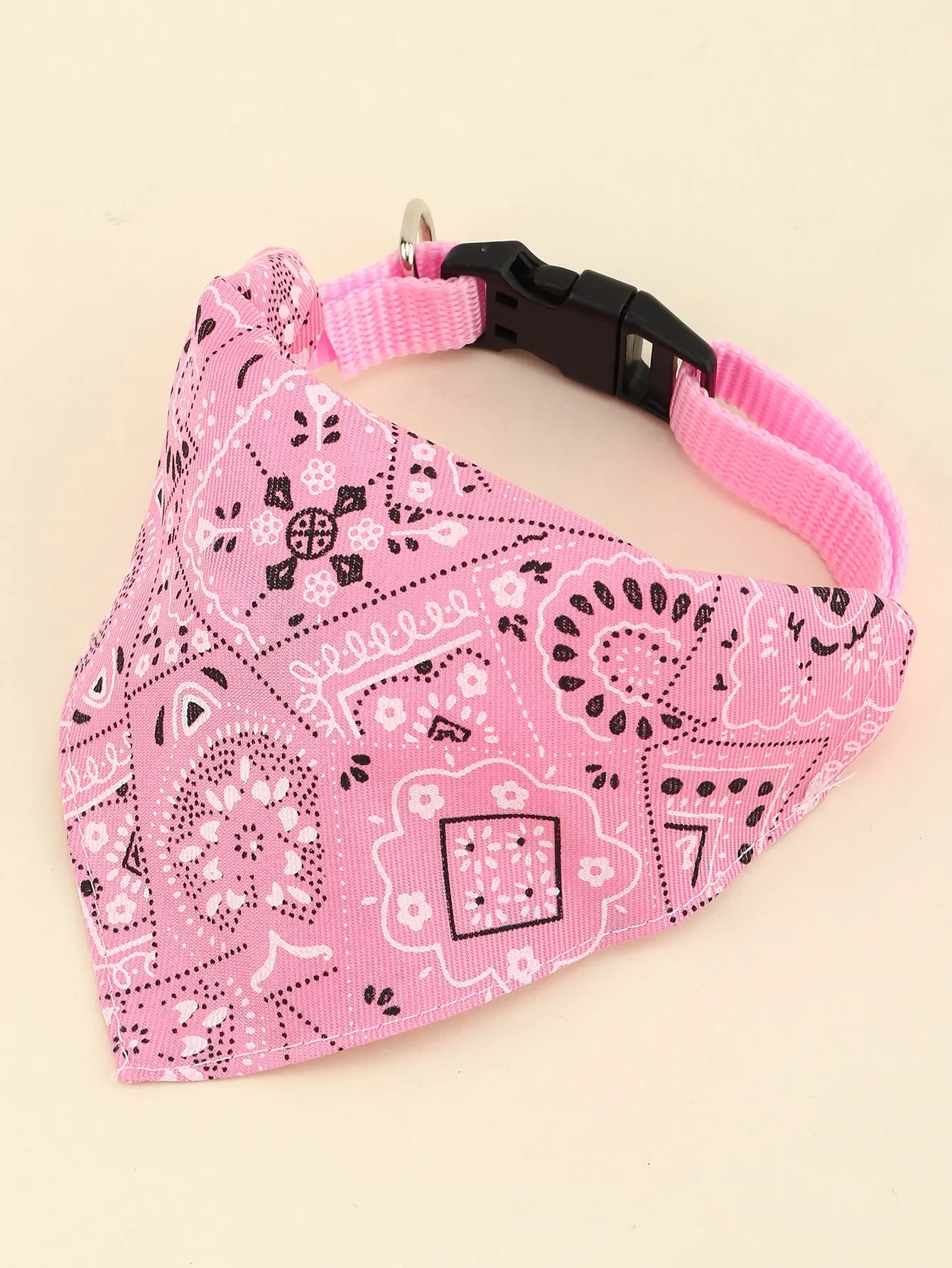 Pet Bandana Adjustable Triangle Shape Buckle Pet Dog Neck Scarf Puppy Cat Dog Collar Bibs 1pc