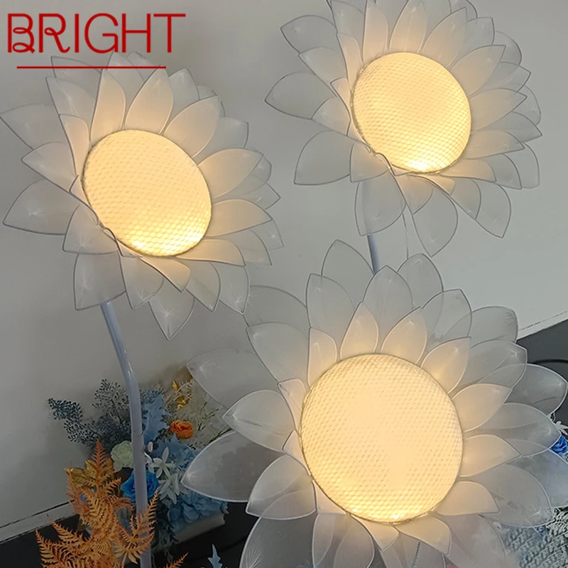 

BRIGHT Modern Sunflower Wedding Lights Festive AtmosphereLED Light for Party Stage Road Lead Background Decoration