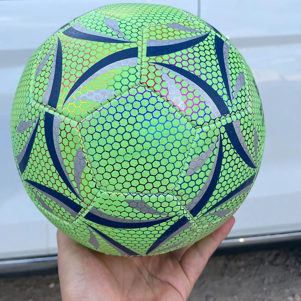 Generic Luminous Reflective Soccer Ball Training Competition Balls