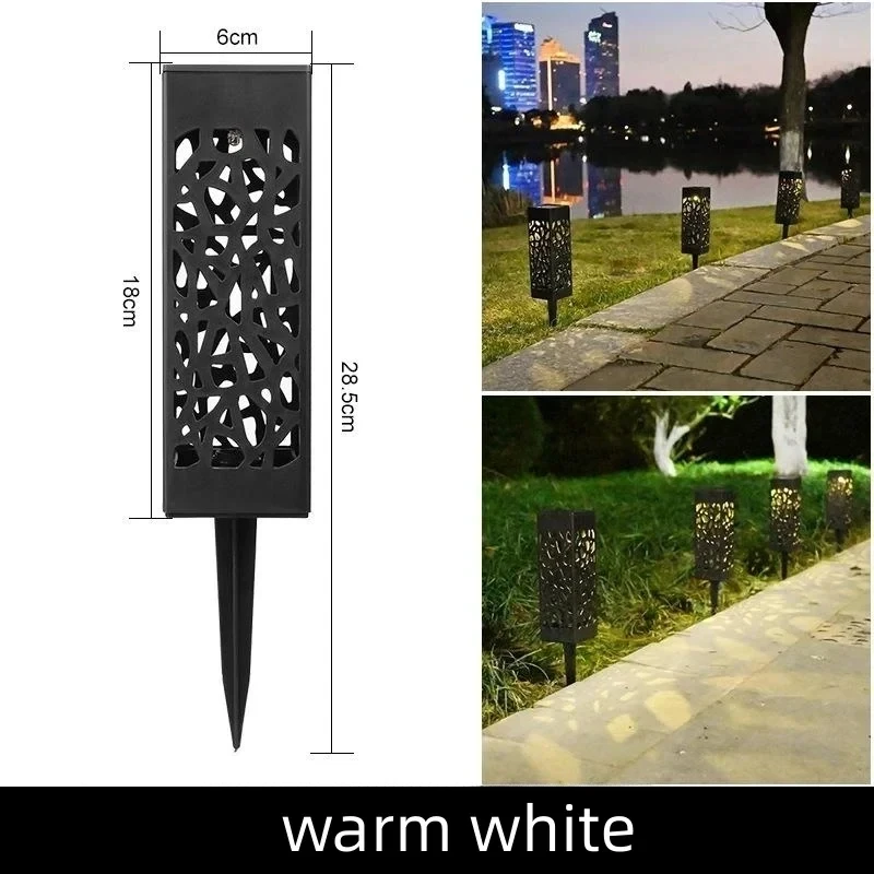 Outdoor LED Solar Lights Solar Powered Garden Lamp Waterproof For Yard Patio Lawn Pathway Walkway Decoration Lighting
