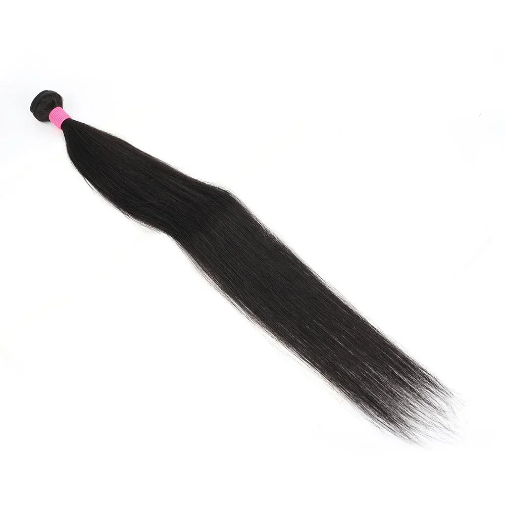 Brazilian Human Hair Straight Bundles Hair Unprocessed Virgin Bundles Silk Straight Extensions for Women