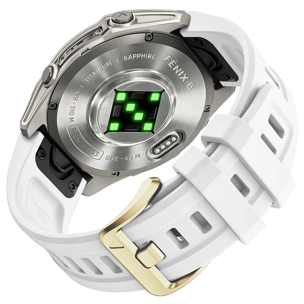 Enhanced Silicone Quickfit Watch Band – 20mm Strap