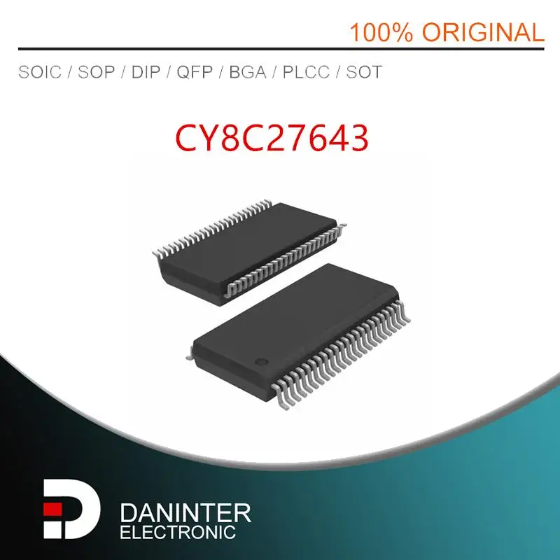 

CY8C27643 CY8C27643-24PVI CY8C27643-24PVXI SSOP48 5PCS/LOT