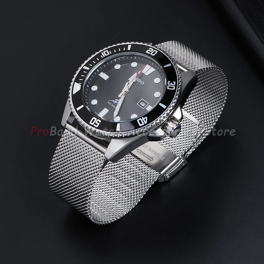 Elegant Milanese Stainless Steel Watch Strap - Universal Fit Bracelet