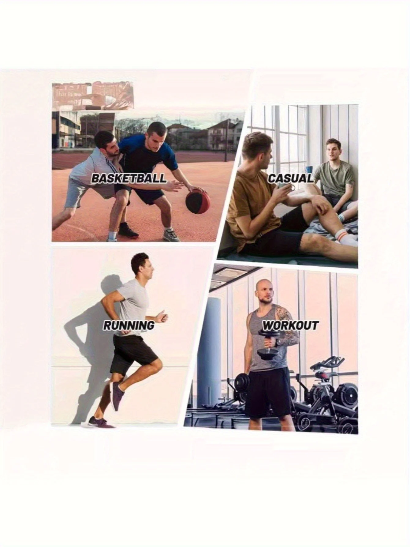 Men’s Quick-Dry Athletic Shorts 4