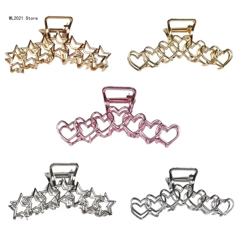 

Claw Clip Metal Hair Claw Clips Hair Banana Barrette Women Female Hair Accessory