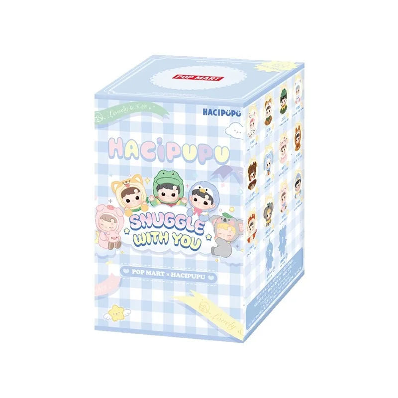 thumbnail image 1 of Original Pop Mart Hacipupu Snuggle With You Series Blind Box Trendy Play Mystery Box Anime Figure Decoration Kid Birthday Gifts, 1 of 5