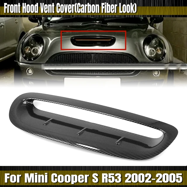 Für Mini Cooper S JCW F54 F55 F56 F57 2014-UP Glänzend Schwarz Front  Motorhaube Bonnet Vent Scoop air Outlet Abdeckung Trim Zubehör - AliExpress