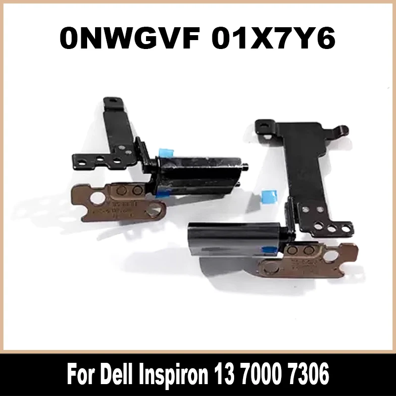 

Новинка для ноутбука Dell Inspiron 13 7000 7306 2 в 1 левые и правые ЖК-петли 01X7Y6 0NWGVF 1X7Y6 NWGVF высокое качество